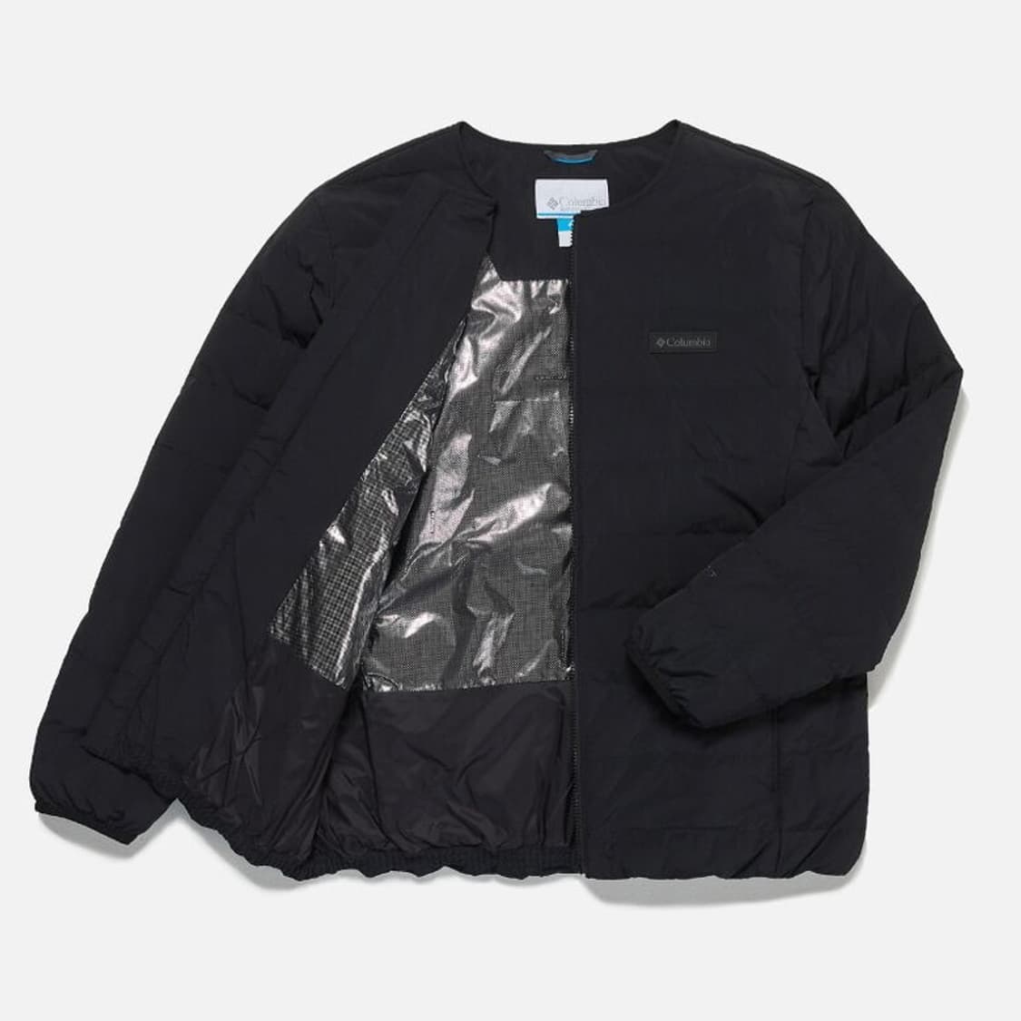 [콜롬비아] 컬럼비아 벨리 투 런 다운 자켓 경량패딩 블랙 상품이미지3
