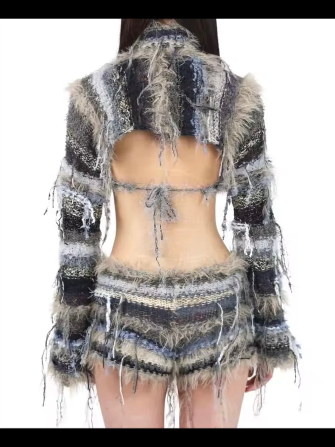 juejueworks 니트 마이크로 쇼츠 M 상품이미지2