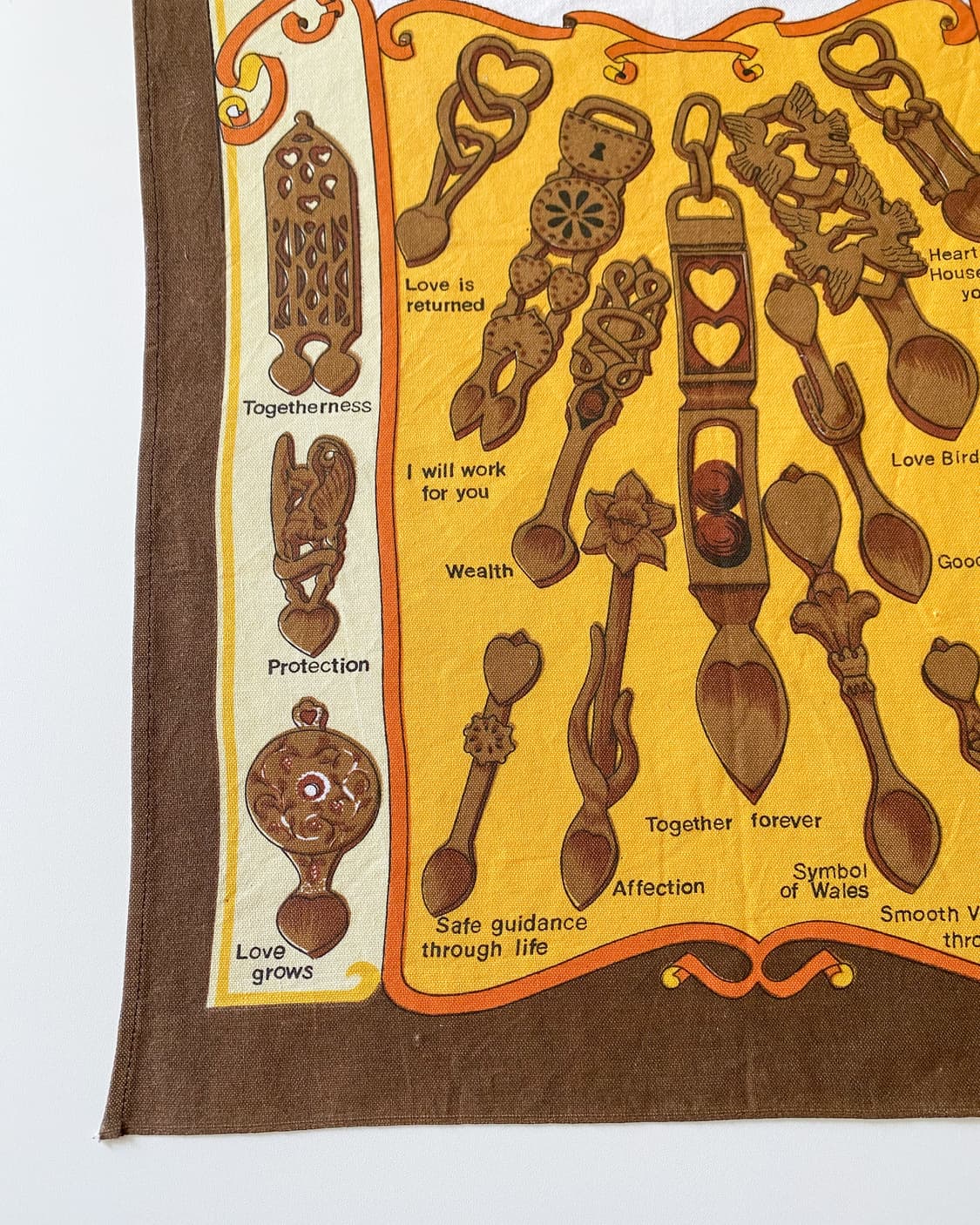 유럽 빈티지 패브릭 (WELSH LOVE SPOONS) 상품이미지6
