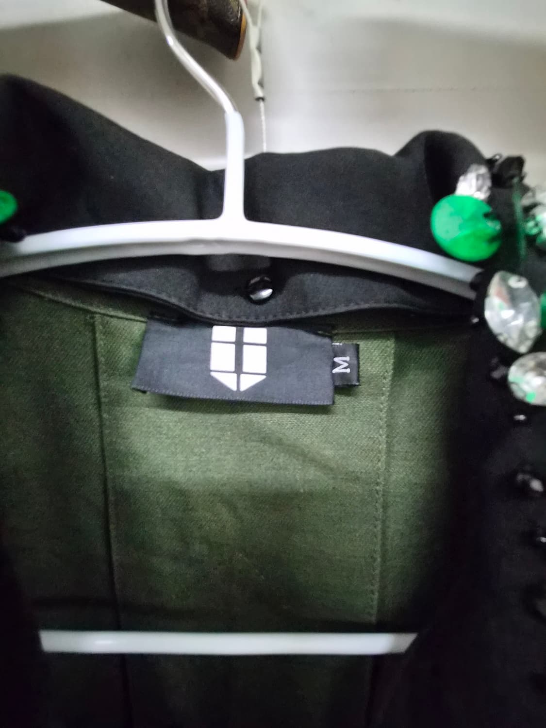 큐빅 빈티지 야상 상품이미지2