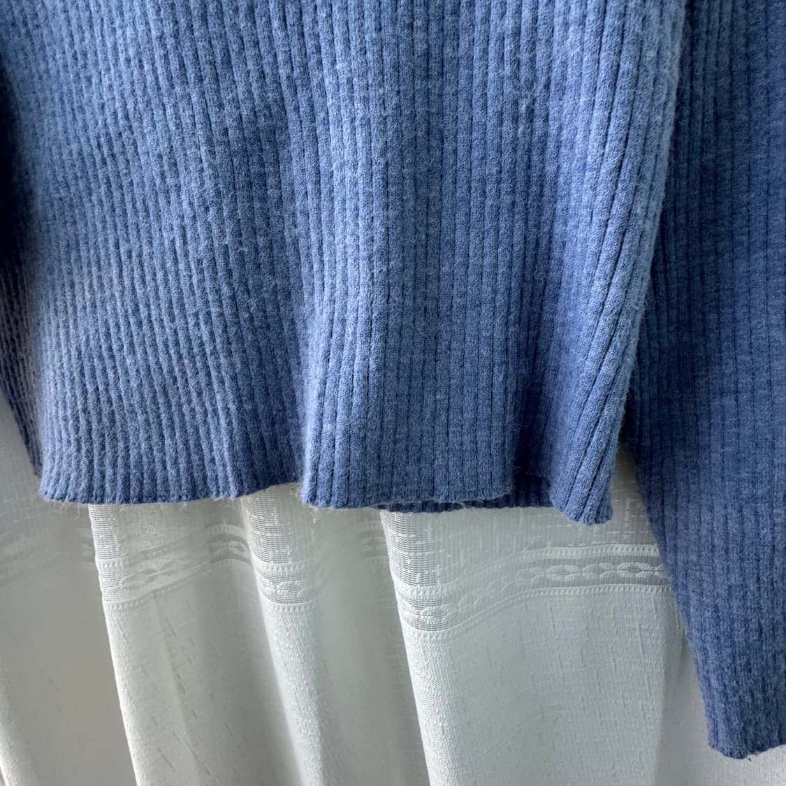 8세컨즈 스카이블루 니트 티셔츠 상품이미지5