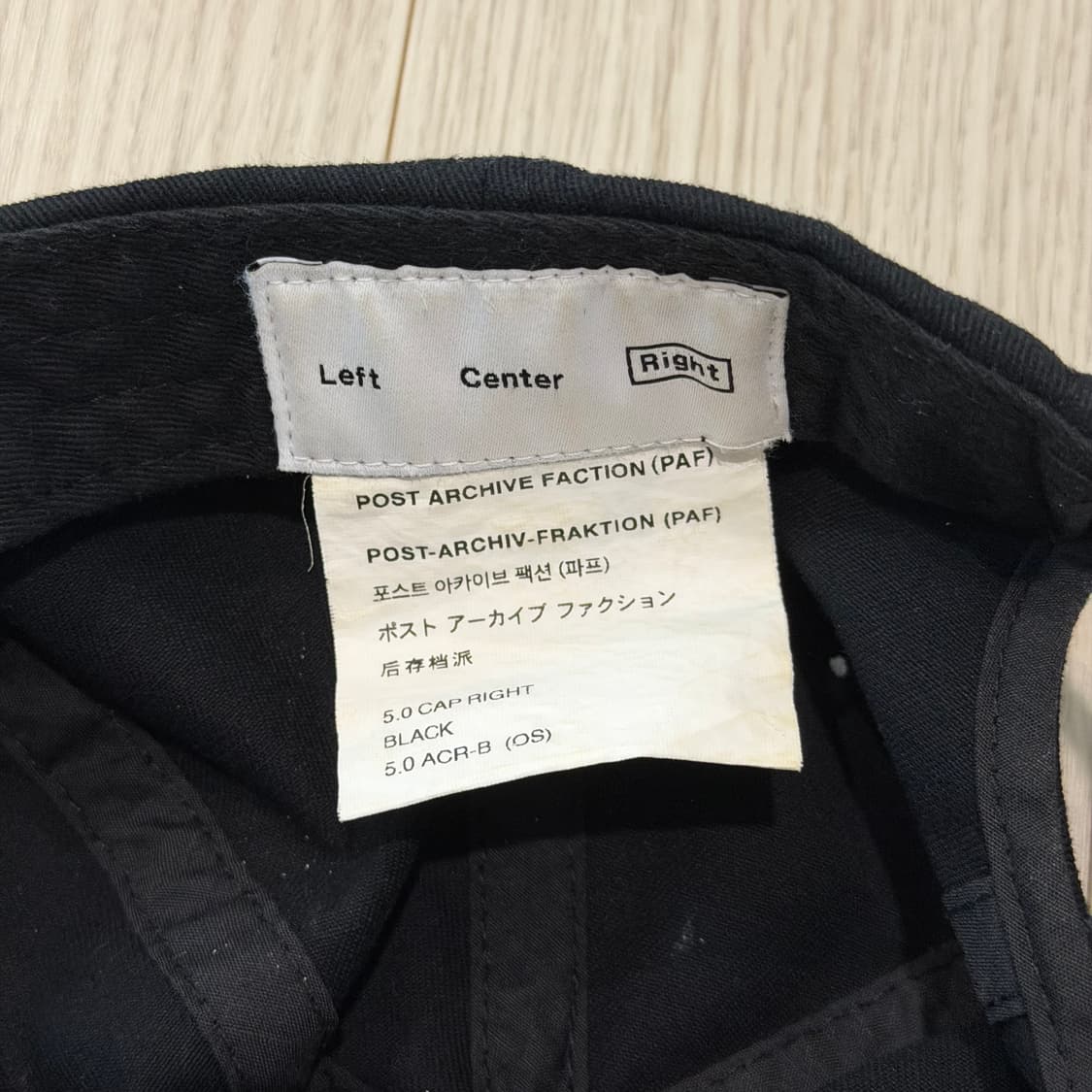 Post Archive Faction (PAF) 5.0 Cap Right 상품이미지3