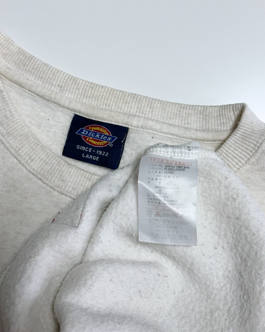 디키즈 기모 로고 맨투맨 상품이미지4