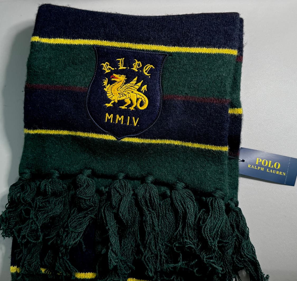 폴로 랄프로렌 메리노 울 스카프 머플러 새상품 상품이미지1