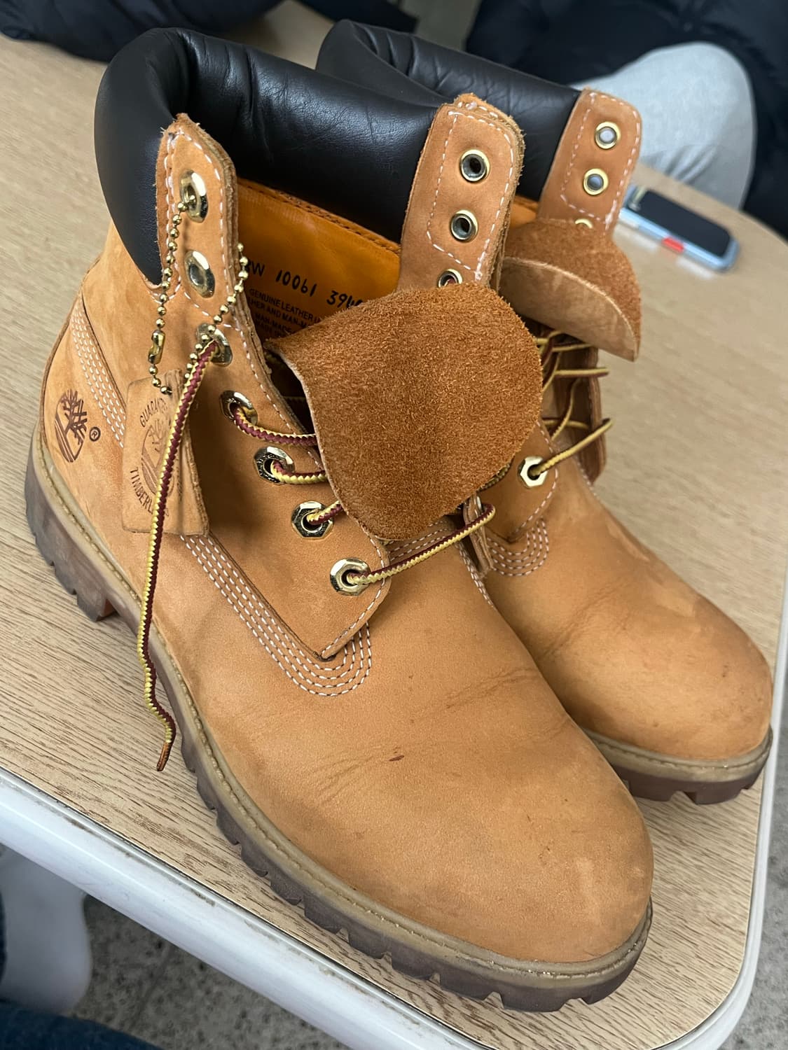 팀버랜드 w8 6홀 워터푸르프 위트 누벅(260~265) 상품이미지2