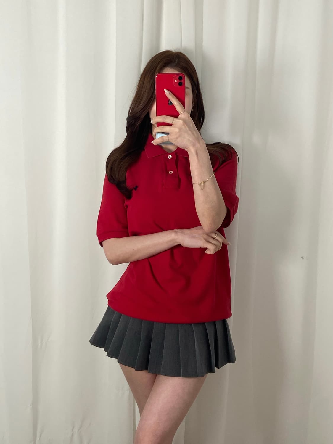 폴로 버건디 포니 Pk 상품이미지3
