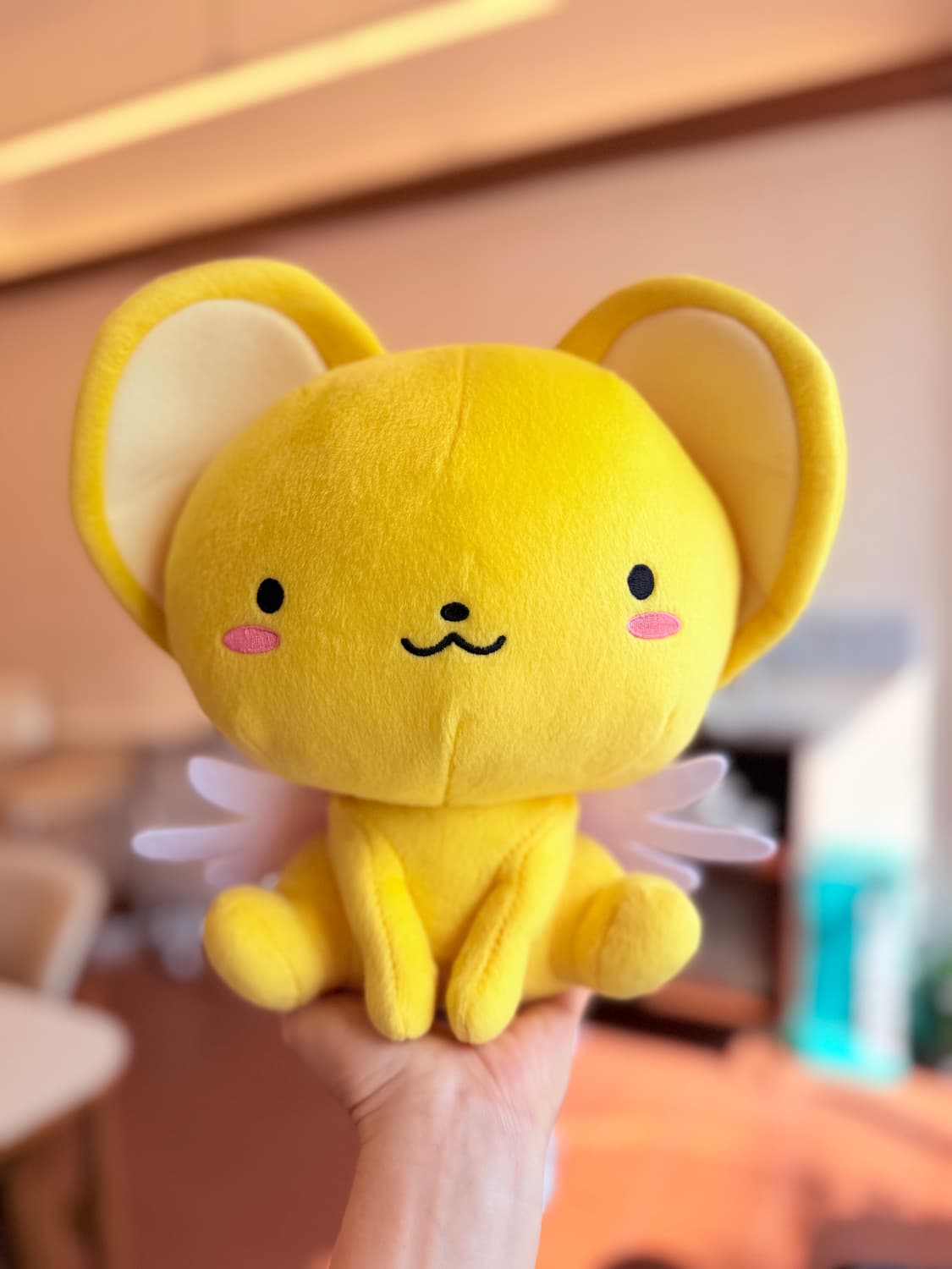 일본 반다이 카드캡터체리 케로 봉제인형 22cm 상품이미지5