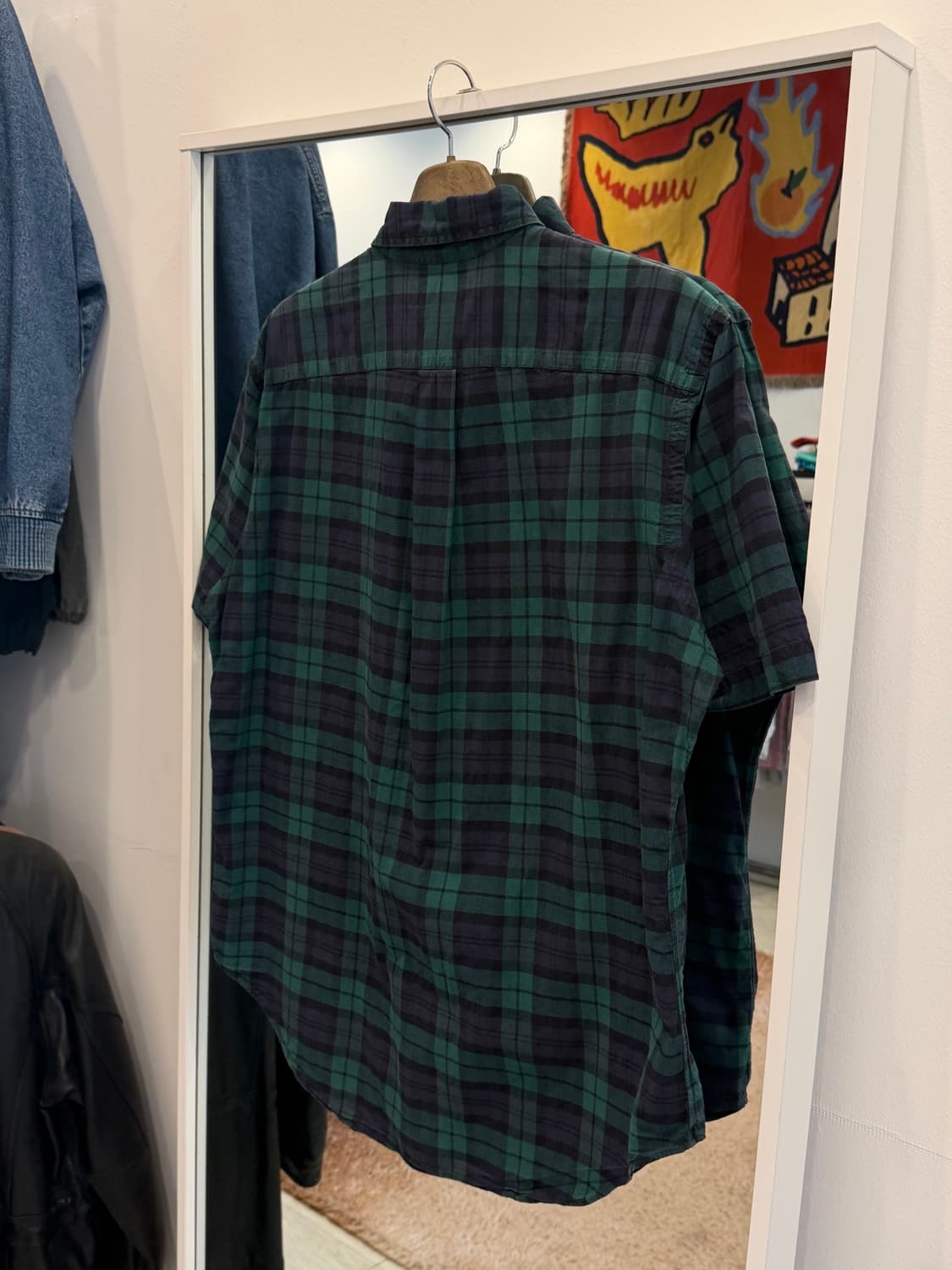 Polo ralph lauren 폴로 랄프로렌 타탄 체크 반팔 셔츠 상품이미지5