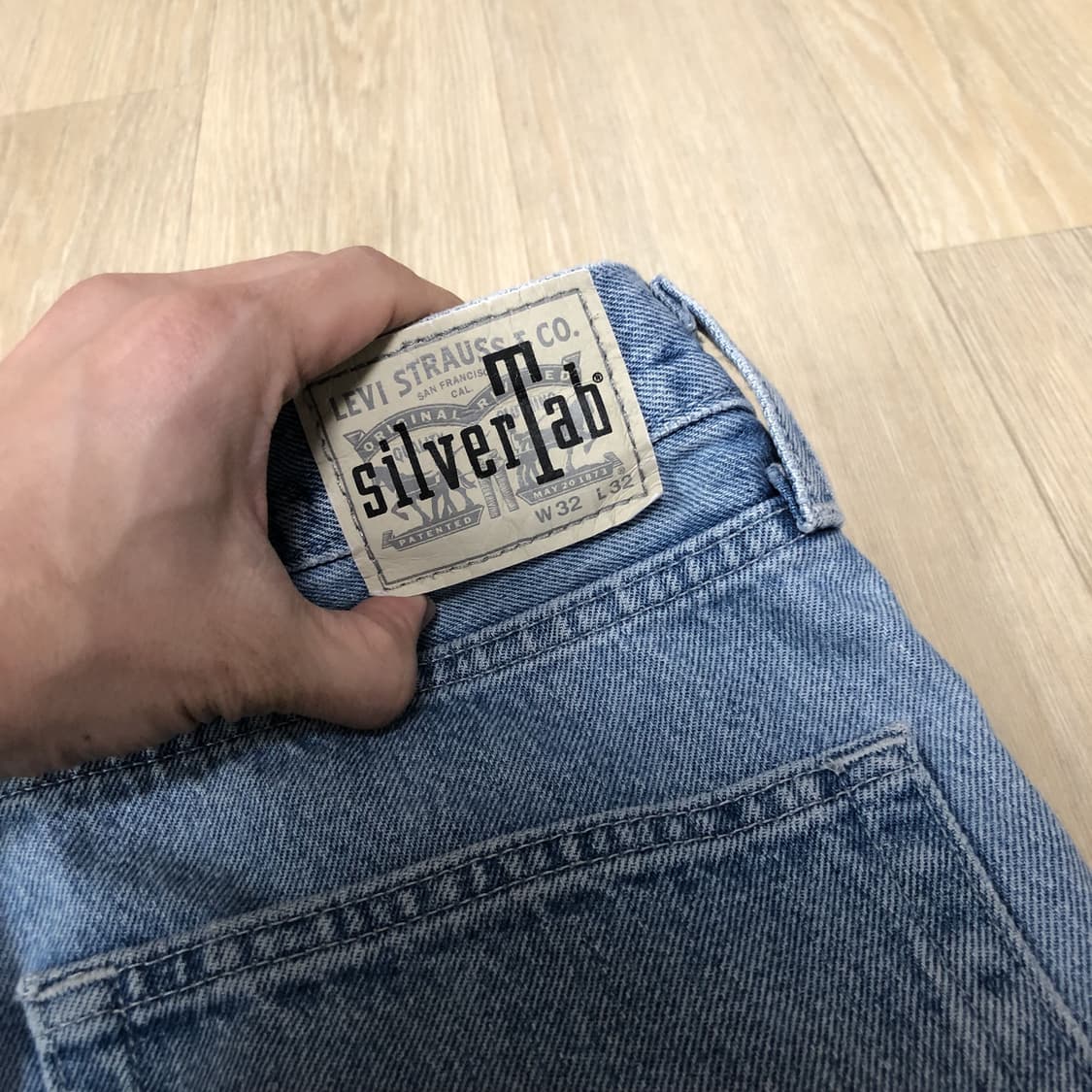(32) 리바이스 Levi's 실버탭 SILVER TAB 루즈핏 연청 데 상품이미지8