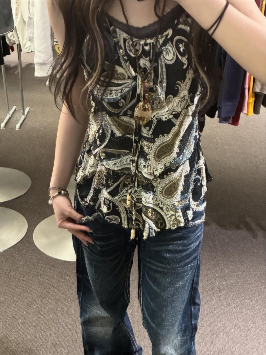 Mystic Grunge Casual 👁️‍🗨️⛓️ 상품이미지4
