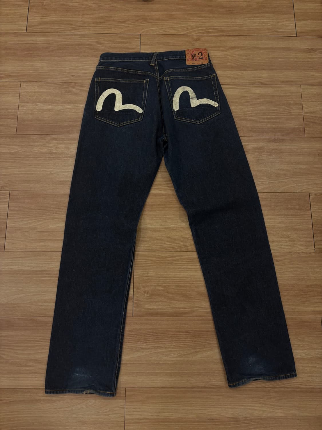 Evisu 에비수 패치 진청 데님 상품이미지1