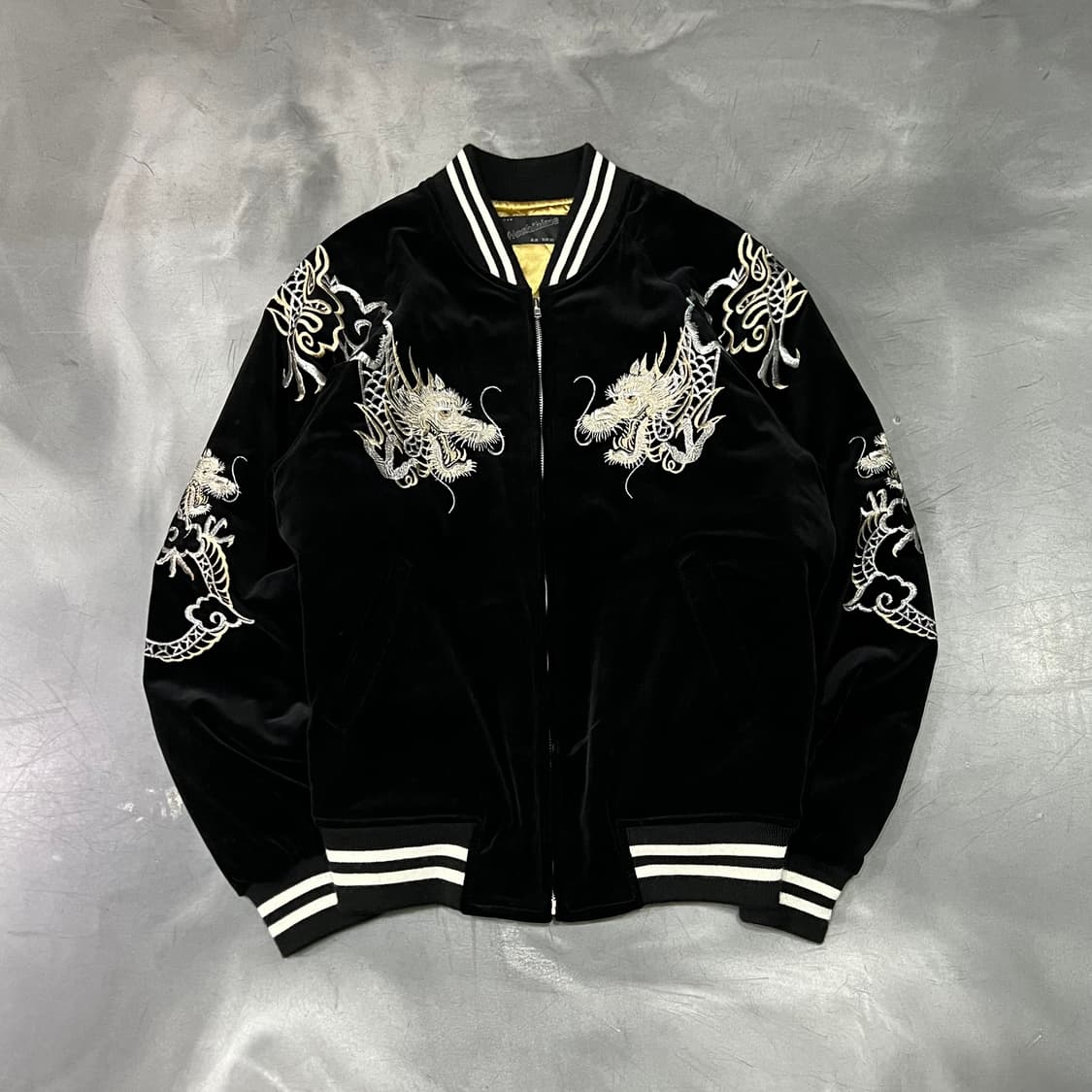  호시히메 벨벳 자수 스카쟌 y15062 상품이미지1