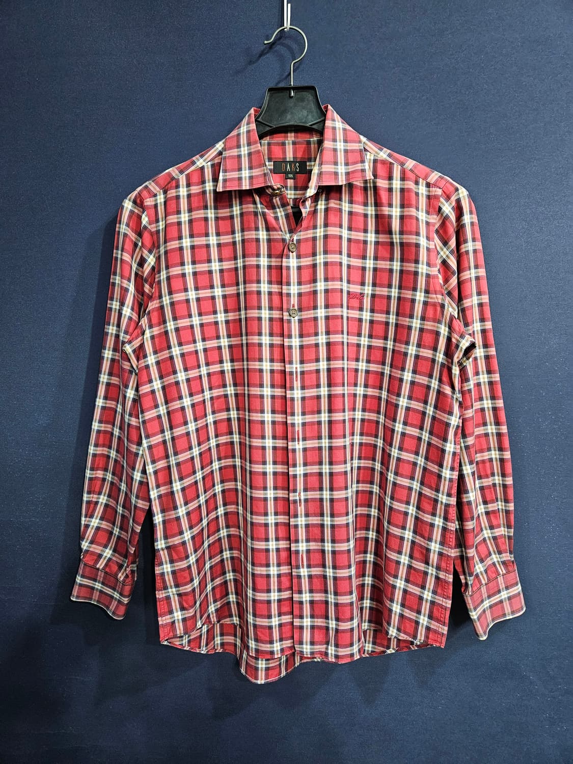 닥스 스트라이프 체크 남성 105 긴팔셔츠  상품이미지1