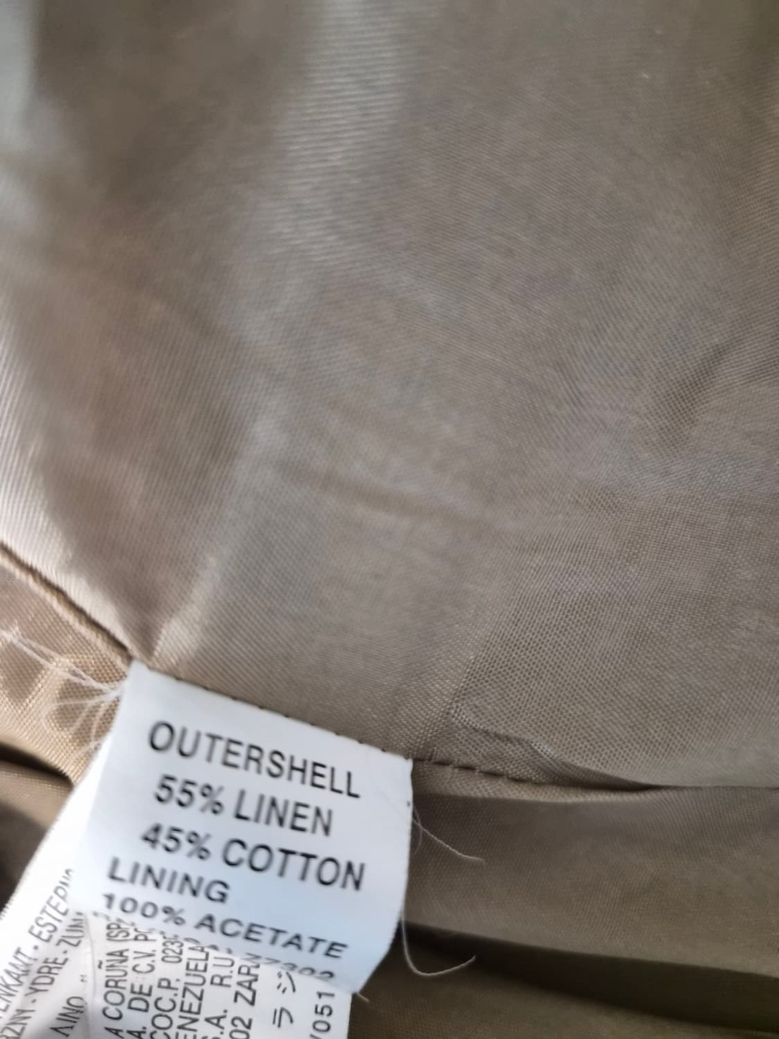 [ZARA] 자라 우먼 밤부 버클 린넨 혼방 사파리 자켓 (S) 상품이미지9