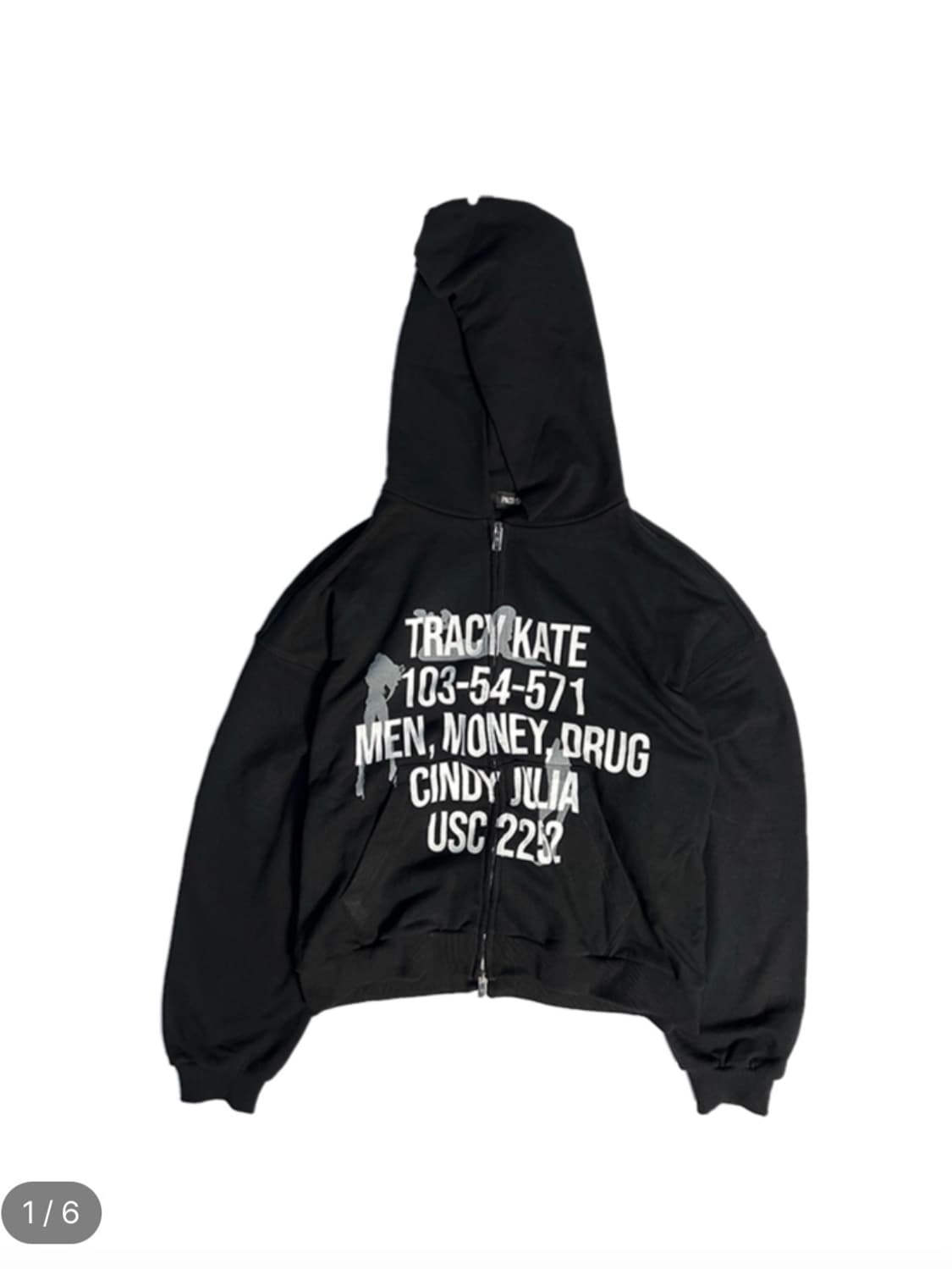 파코서플라이 후드집업 1사이즈 상품이미지1