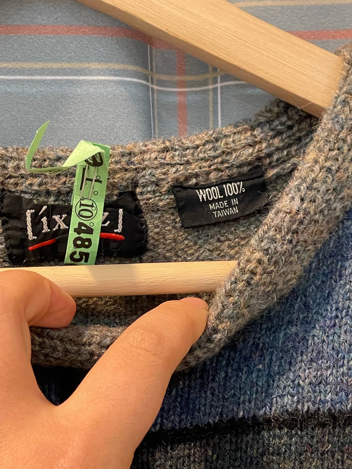 일본빈티지 패턴니트 상품이미지3