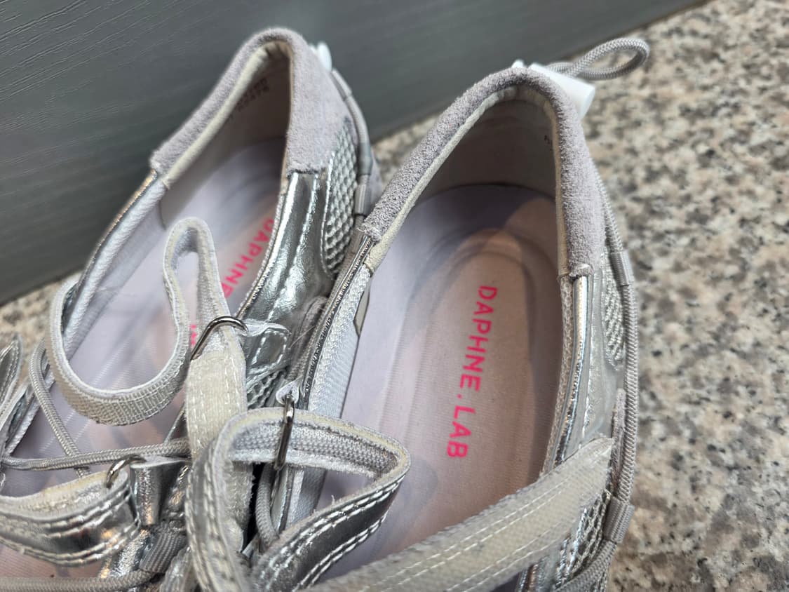 다프네 랩 실버 발레코어슈즈 상품이미지4