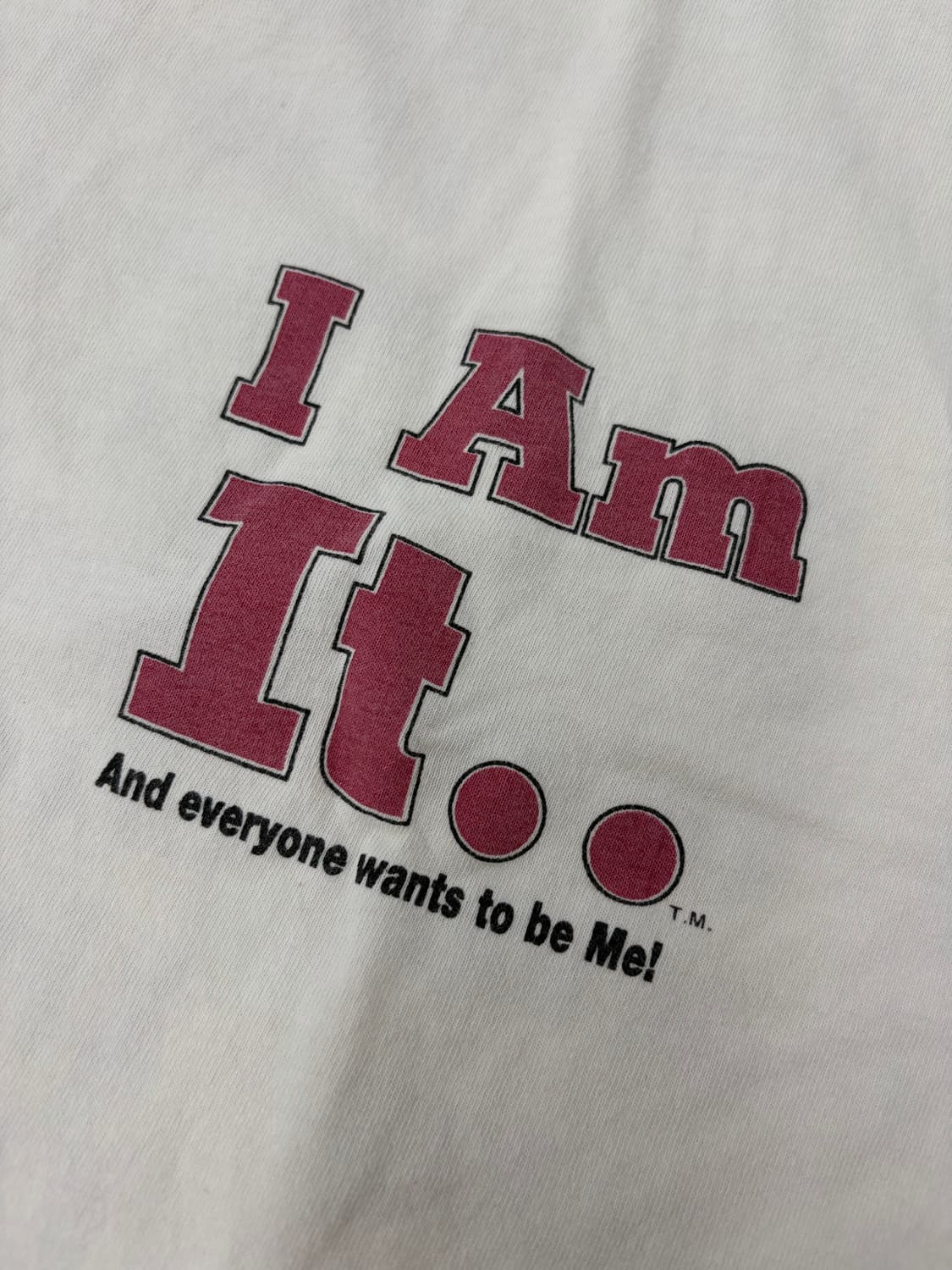 90s I Am It Tee (white) 상품이미지5