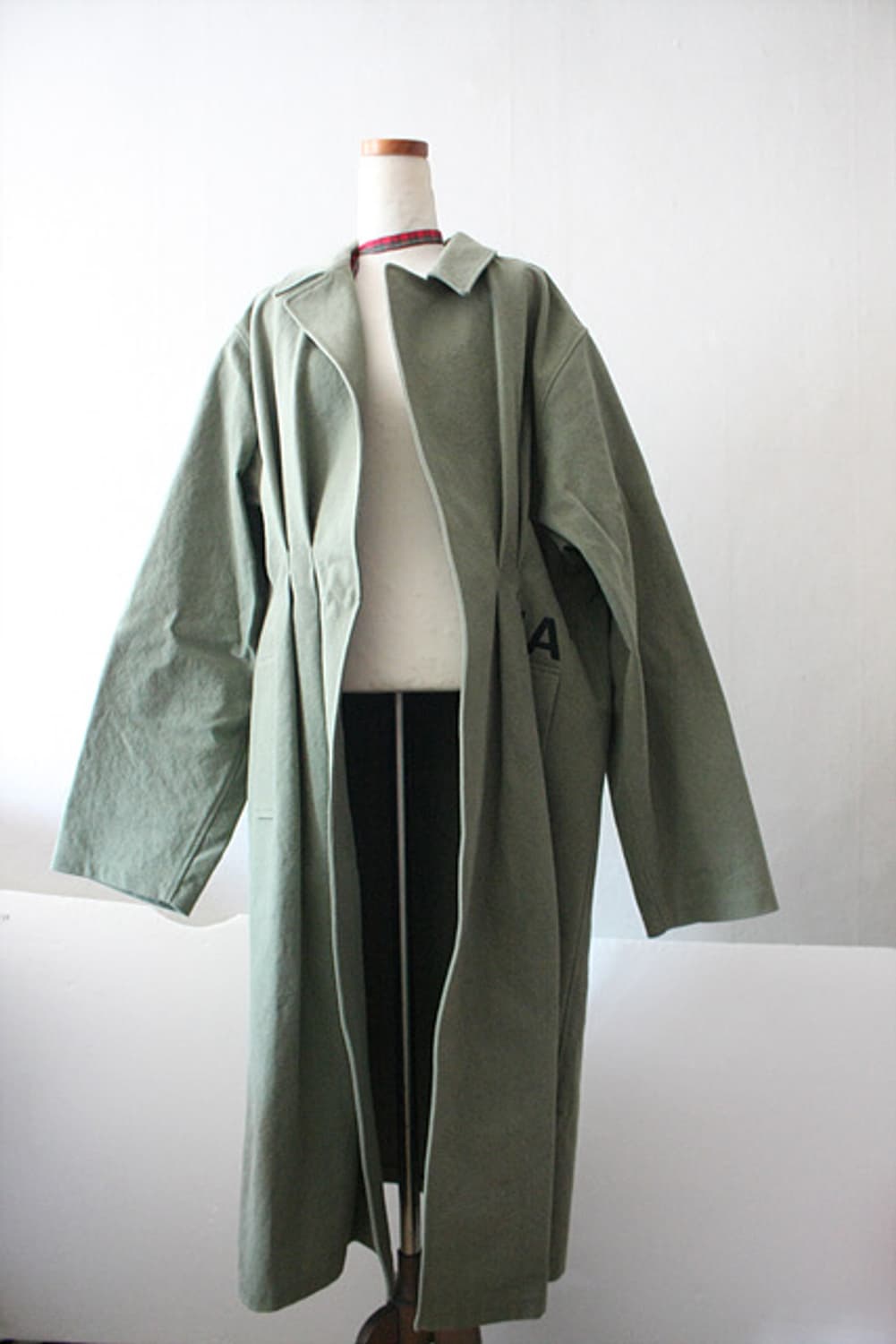 오프화이트 off-white 면 롱코트 상품이미지10