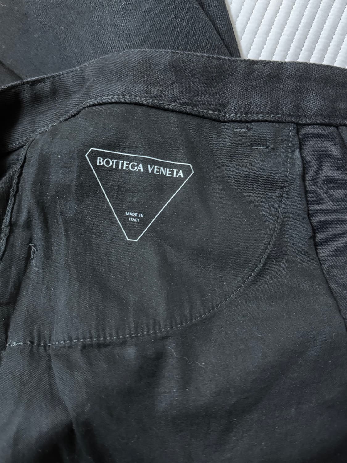 보테가베네타 블랙 파이브포켓 스트레이트 진 46 상품이미지3