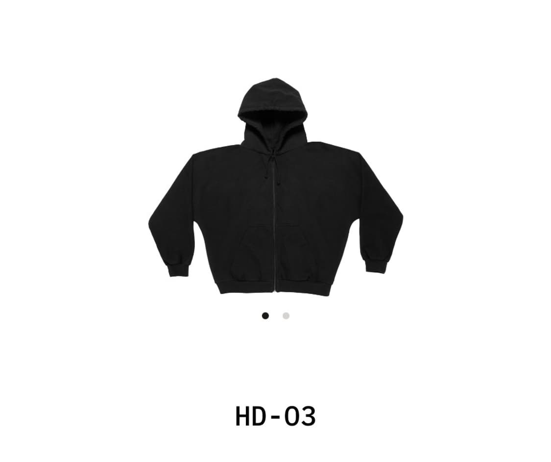 2025 신상 Yeezy 이지 HD-03 올블랙 (3사이즈) 새것 미사용 상품이미지2