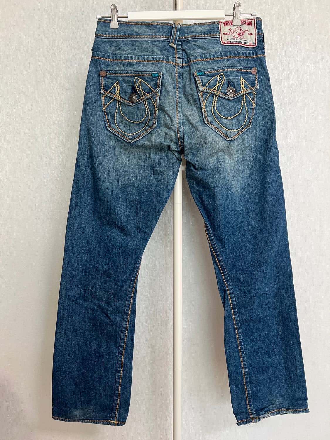 [MADE IN USA] 트루릴리전 나단 자이언트 빅 T 부츠컷 데님 ( 상품이미지9