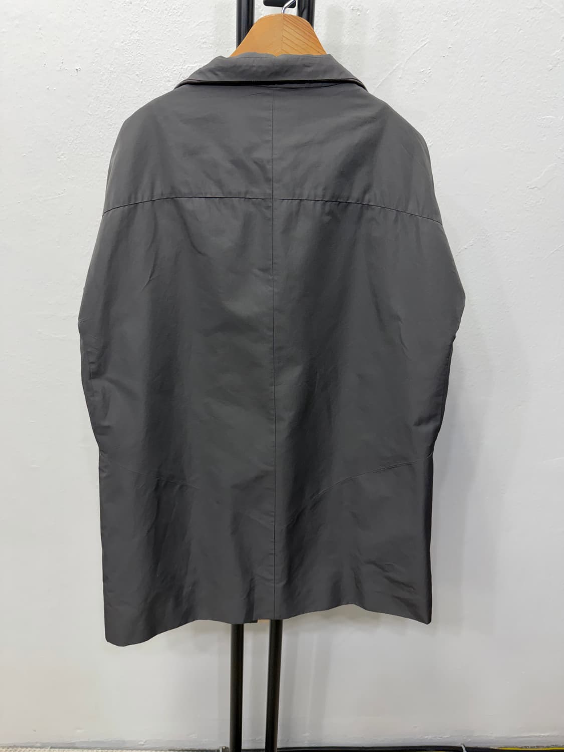 정품) KUHO 구호 오버핏 배색 카라 자켓 85 상품이미지5