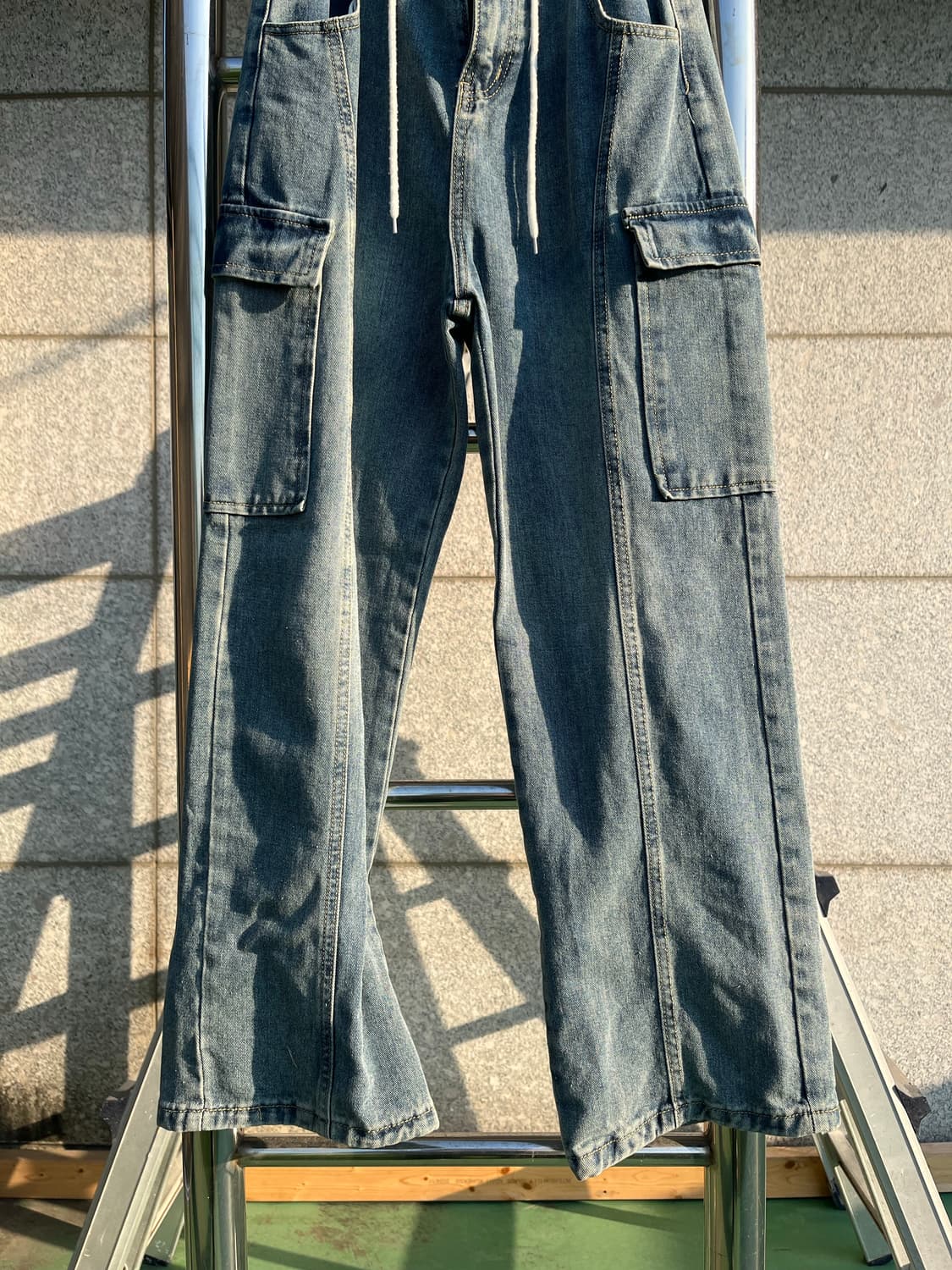 빈티지 데님 포켓 팬츠  상품이미지3