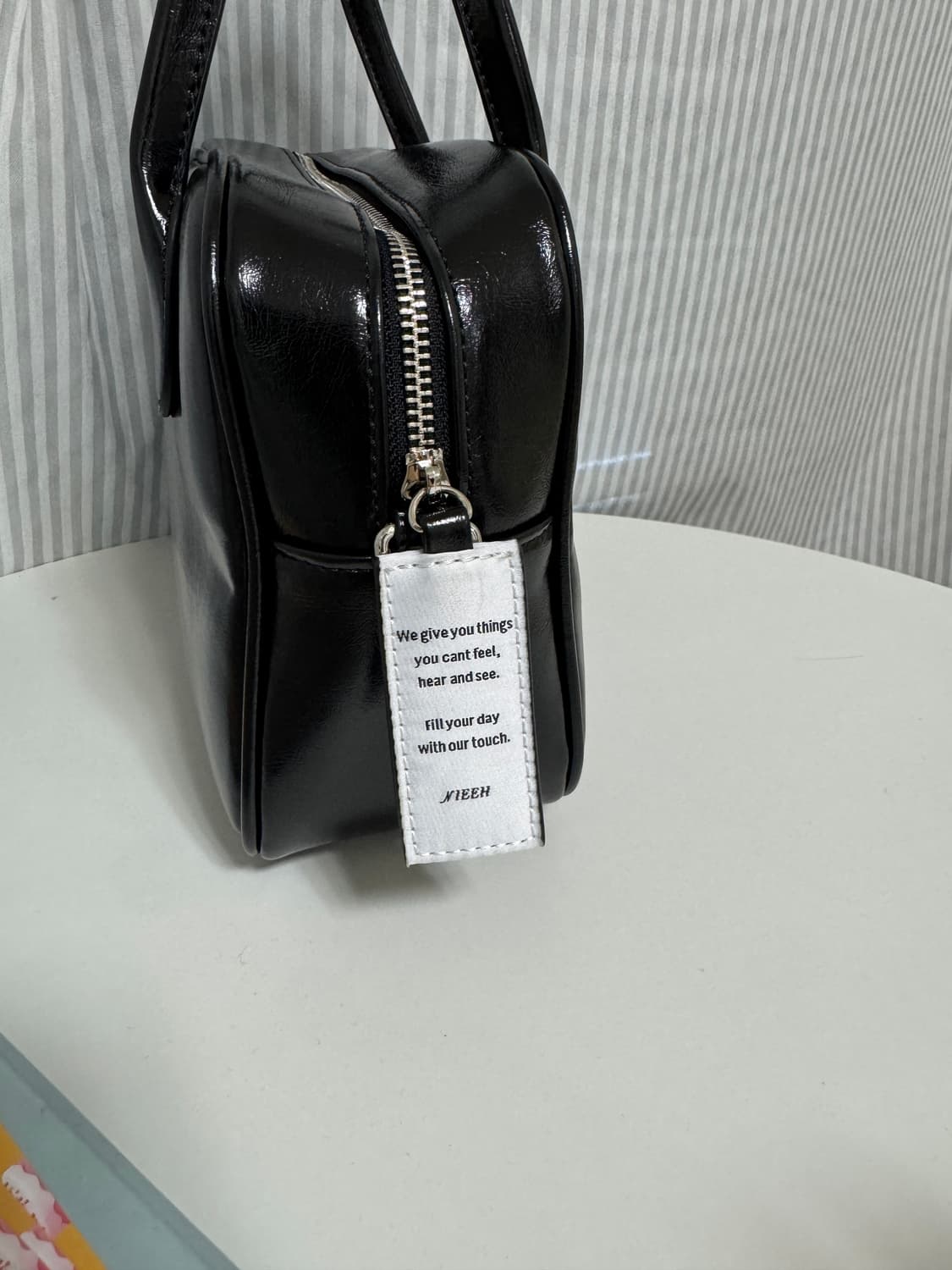 니히 스퀘어백 블랙 상품이미지6