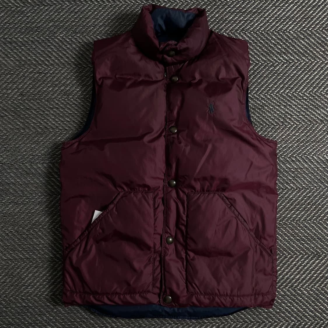 폴로 랄프로렌 포니 로고 양면 다운 베스트y 3478 상품이미지4