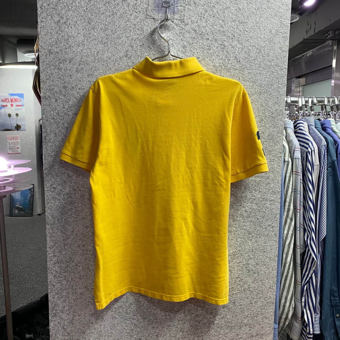폴로랄프로렌 옐로우 빅포니 반팔 카라티셔츠 B4387 상품이미지5