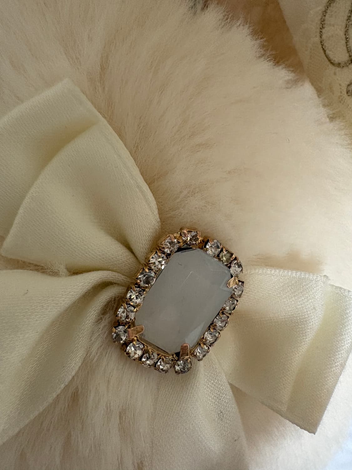 리즈리사 비쥬 a라인 코트 롱코트 양산형 백리본 상품이미지4