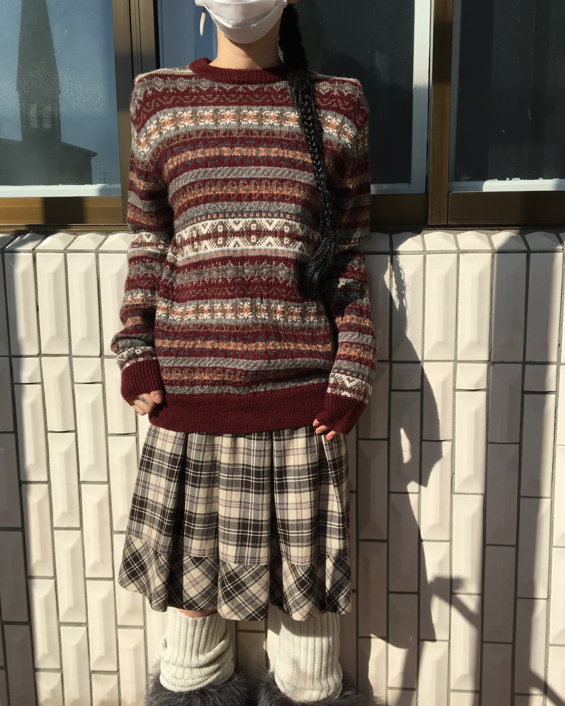 Nordic pattern knit 상품이미지1