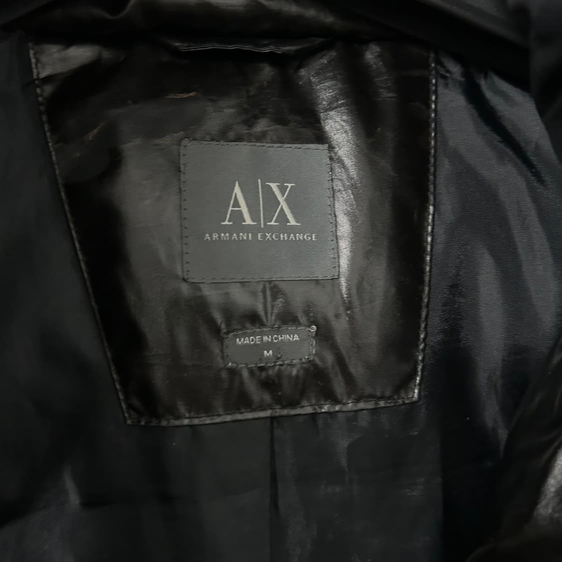 아르마니 익스체인지 글로스 구스다운 패딩 조끼 상품이미지7