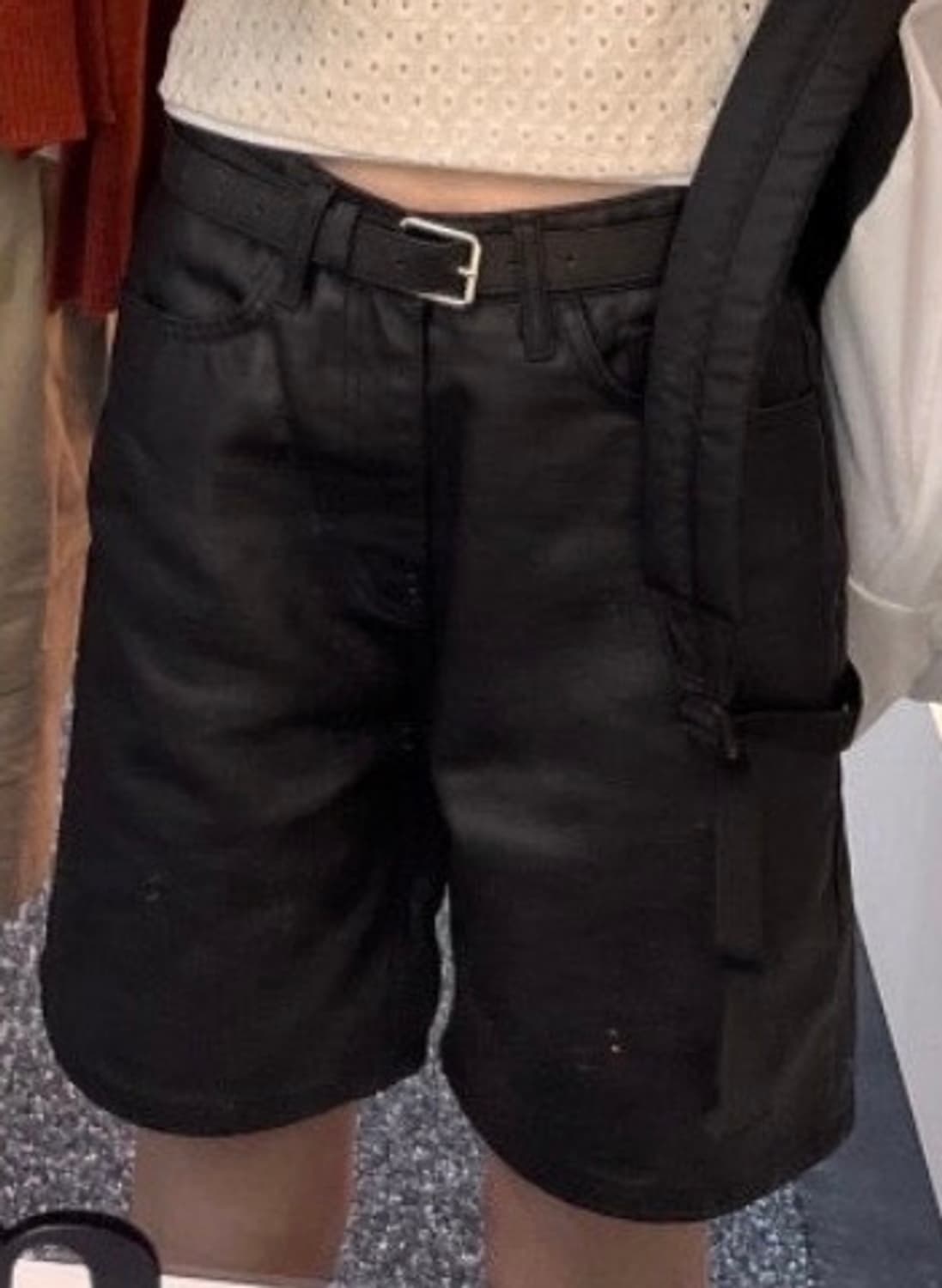 데님/래더 반바지 상품이미지2