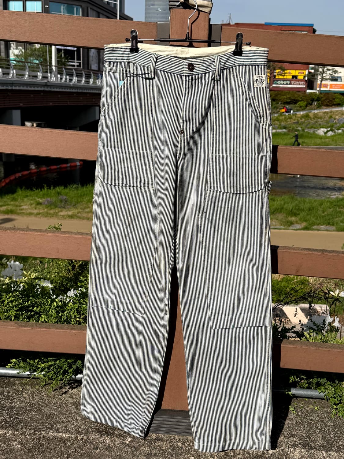 SP&Co hickory stripe Double knee (33) 상품이미지2