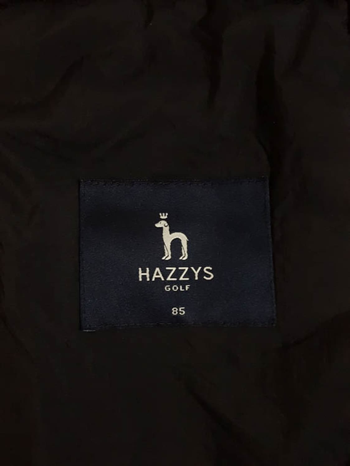 헤지스 골프 여성 블랙 로고장식 구스다운 점퍼 85 상품이미지8