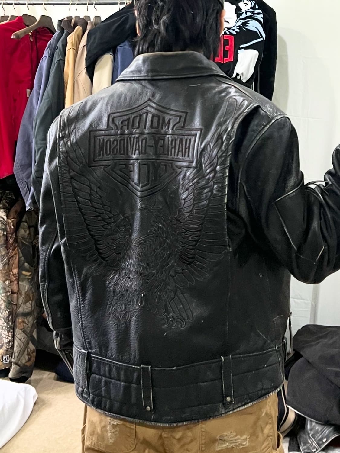 할리데이비슨 가죽자켓 라이더자켓 상품이미지4