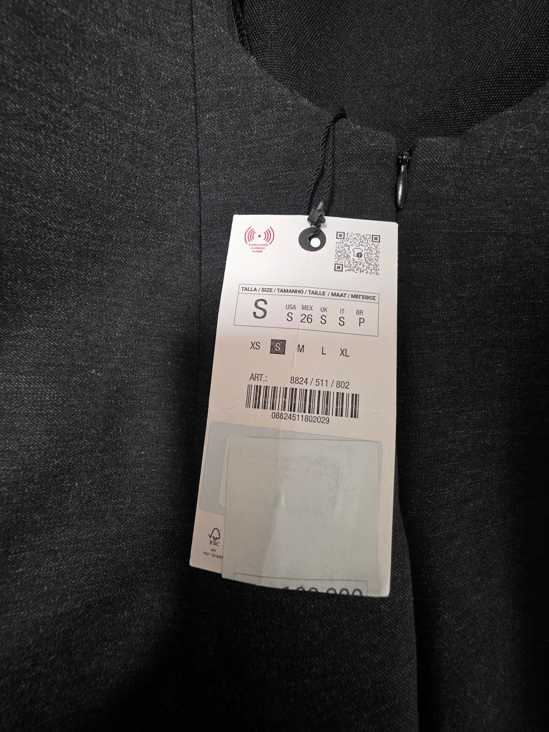 자라 오픈백  원피스 상품이미지1