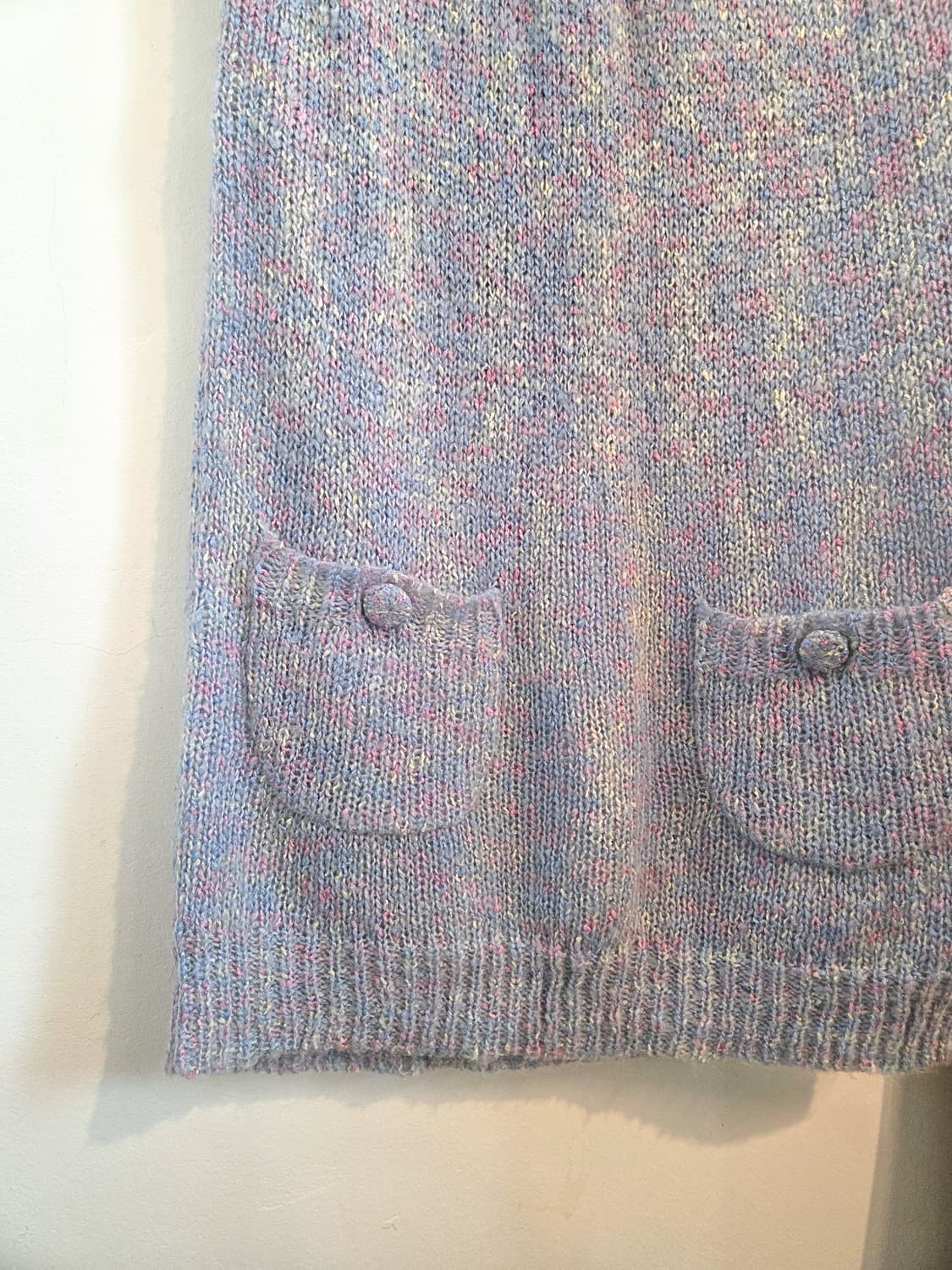 솜사탕 반팔 니트 원피스 상품이미지3