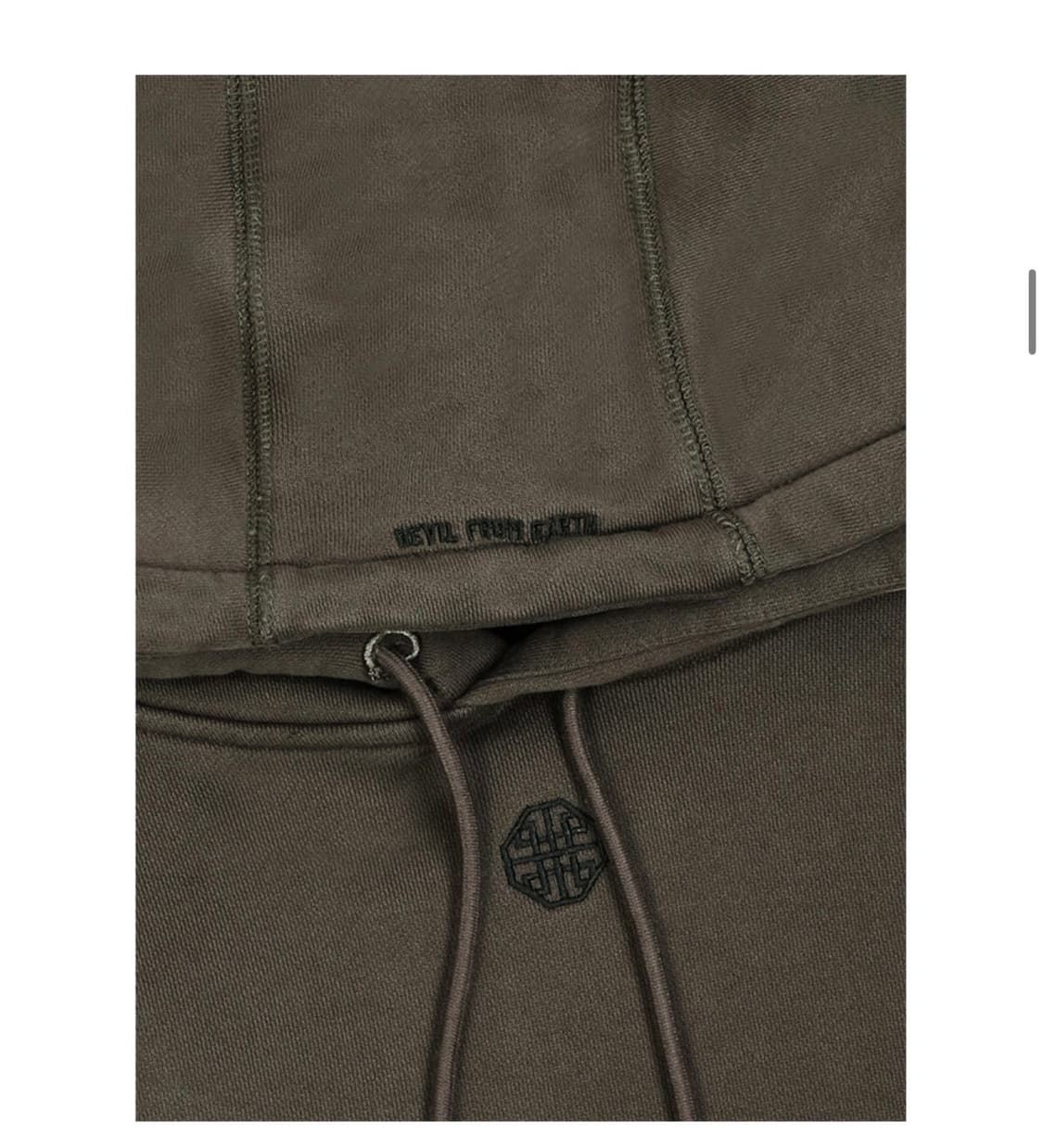 배드블러드 피그먼트 후드 상품이미지2