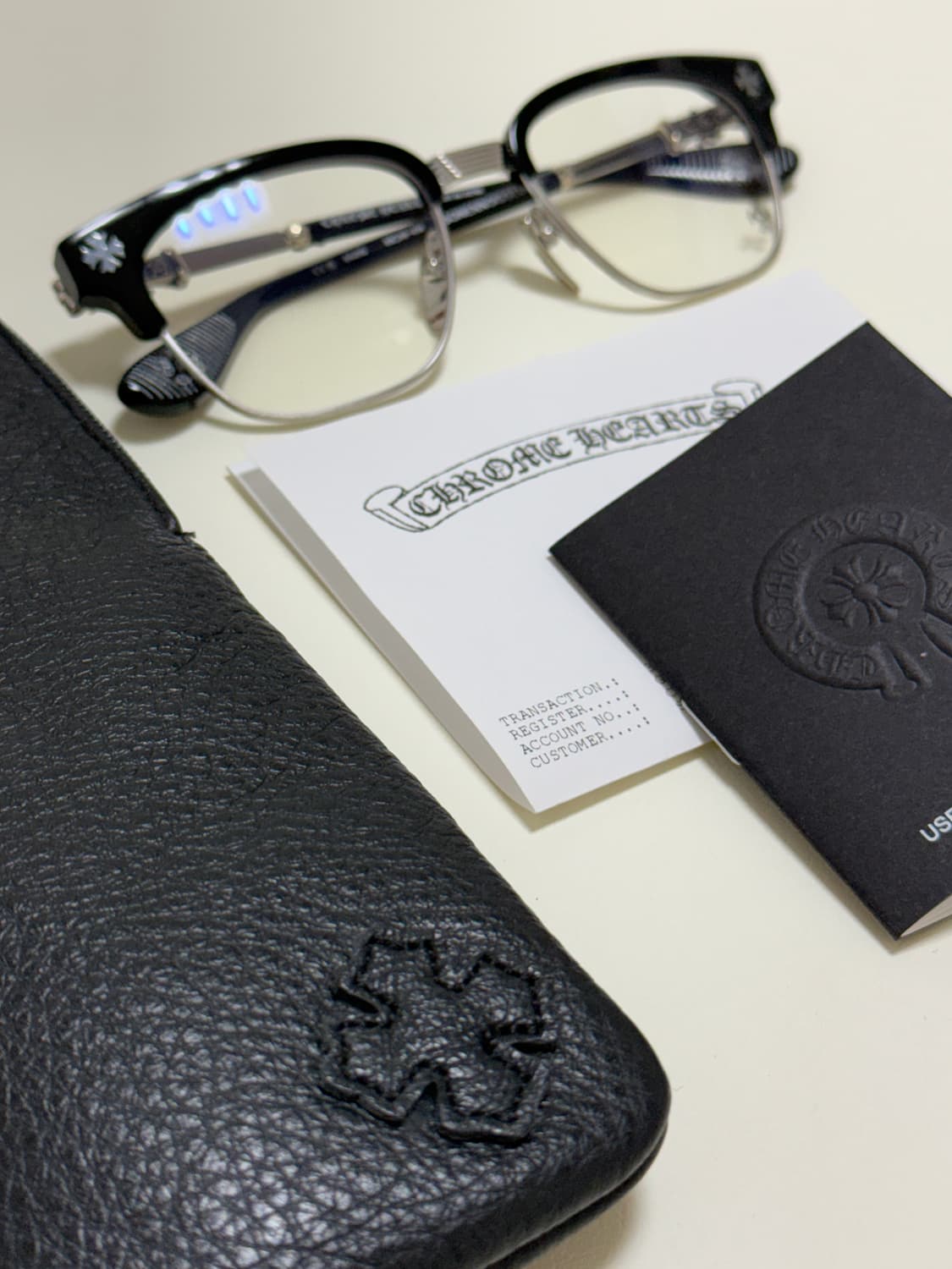 크롬하츠 하금테 보넨노이슈어2 안경 상품이미지3