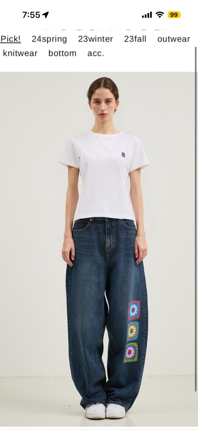 그래피커스X로씨로씨 팬츠 상품이미지1