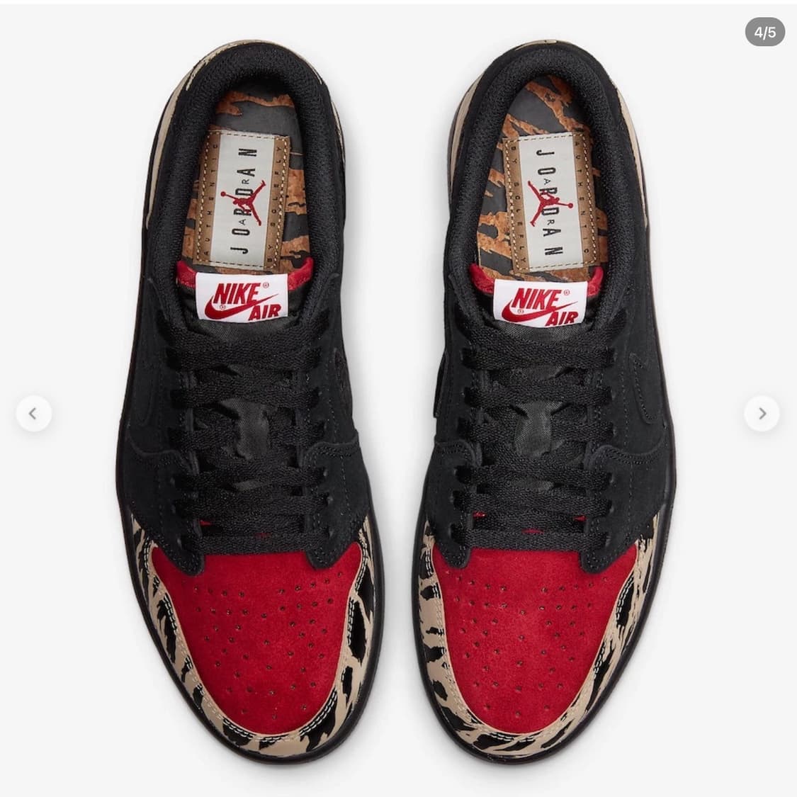 (미사용) 나이키) 조던1 x 솔플라이 레트로 로우 OG SP 270mm 상품이미지3