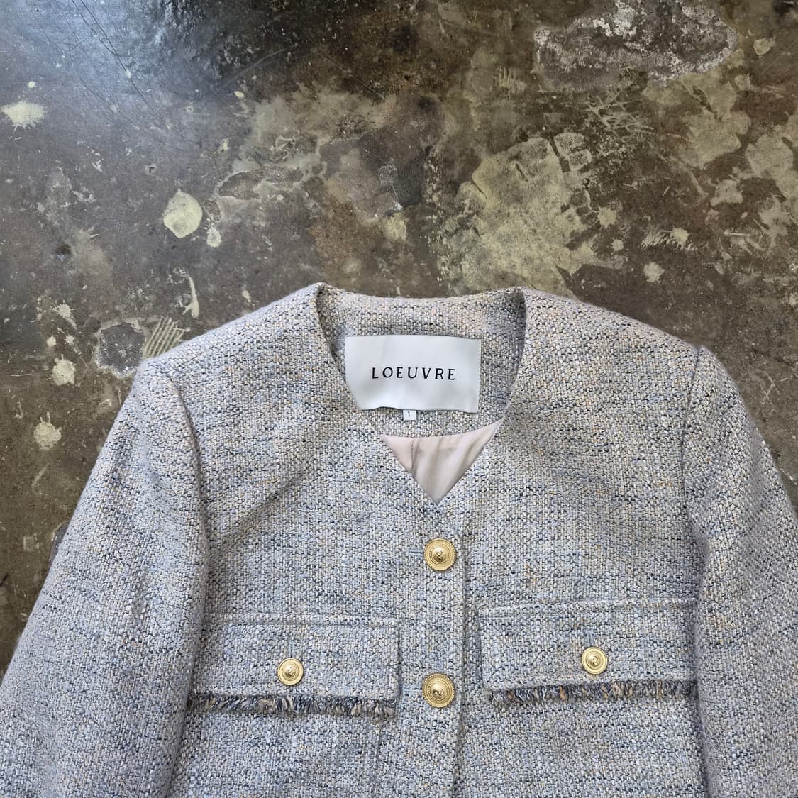 1) 루에브르 트위드자켓 마이 상품이미지2