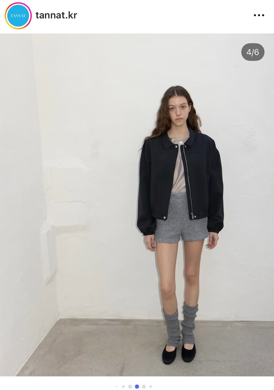 TANNAT 타낫 블루종 점퍼 (다크그레이) 상품이미지2