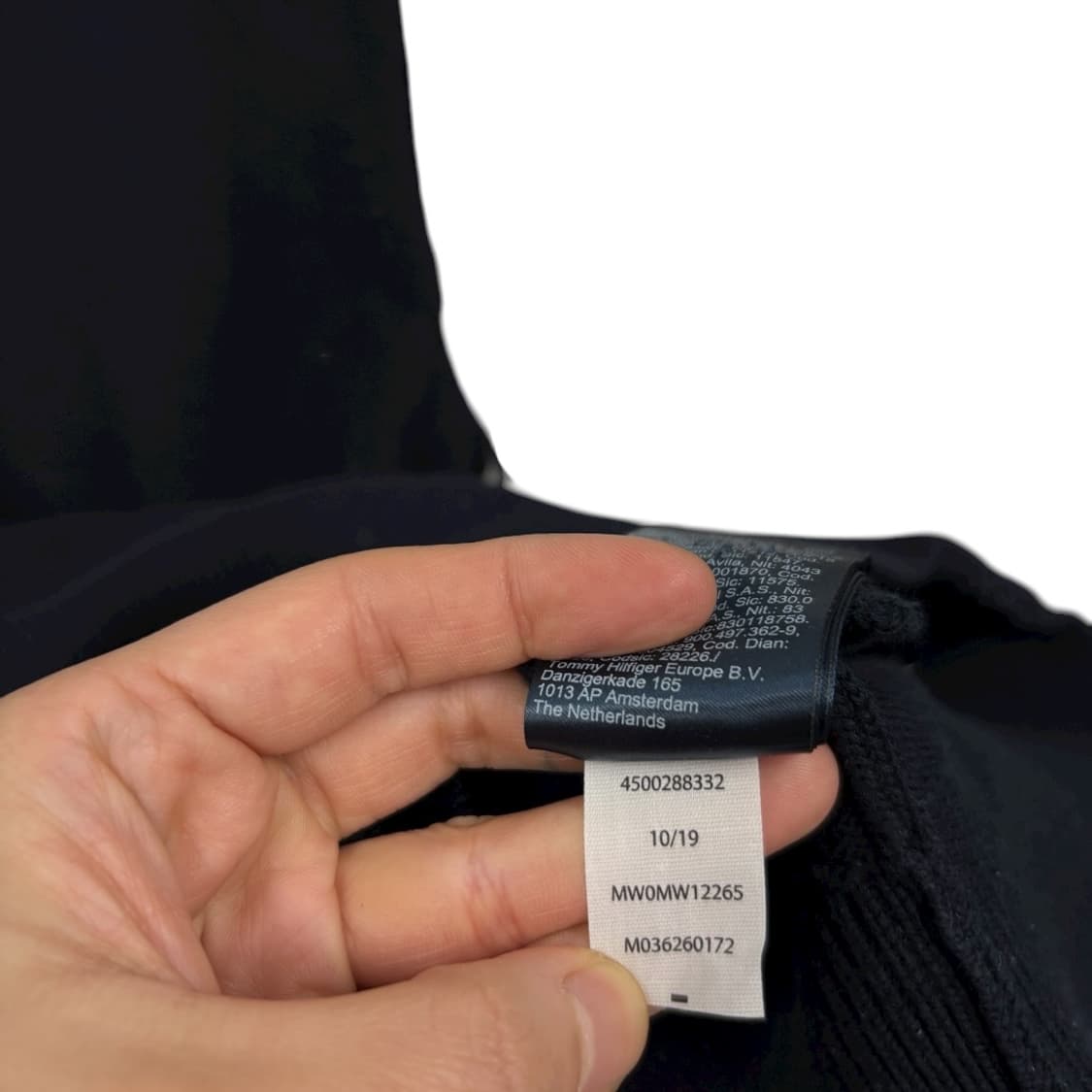 타미힐피거 집업 울 니트 상품이미지6