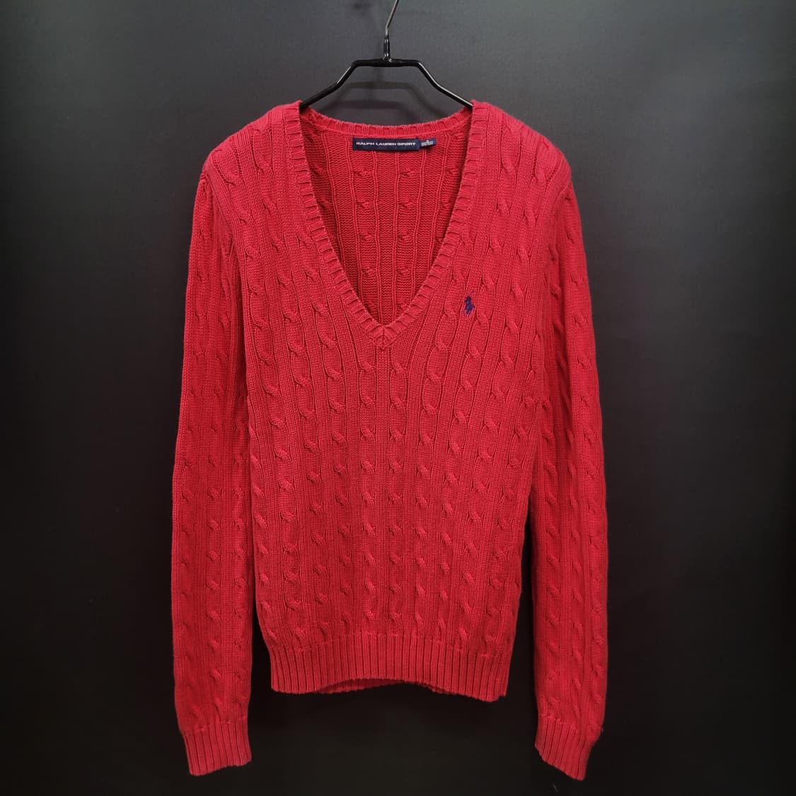 Ralph Lauren 랄프로렌 케이블 자수로고 니트  상품이미지1