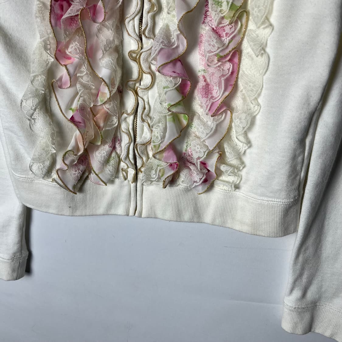 [Jesus Diamante] 지저스 디아망떼 프릴 후드집업 상품이미지3