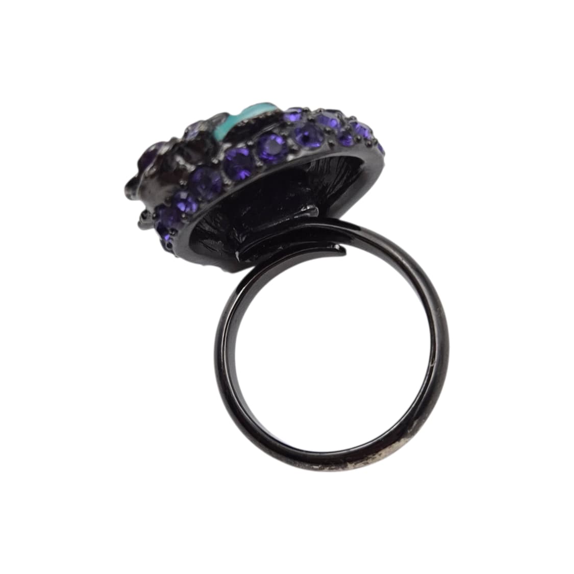 안나수이 해골 파베 꽃잎 볼드 반지 상품이미지3